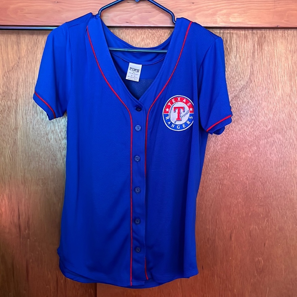 Pink Texas Ranger jersey